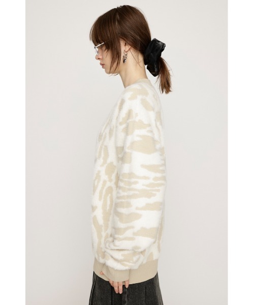 【セール】LEOPARD MOLLE JQ TOPS レオパード モール ジャガード トップス（ニット/セーター）｜SLY（スライ）