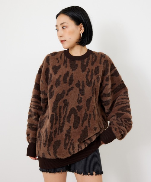 新作人気モデル セール】LEOPARD MOLLE JQ TOPS レオパード モール ジャガード ジャケット・アウター