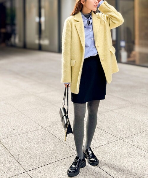 NOLLEY'S（ノーリーズ）の「モヘヤシャギージャケット（テーラード