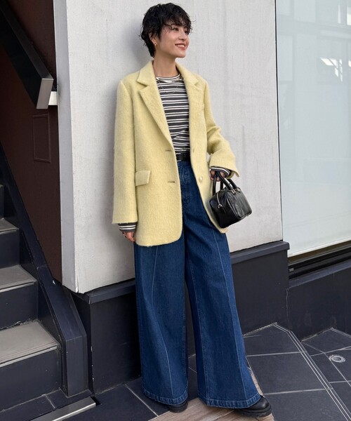 NOLLEY'S（ノーリーズ）の「モヘヤシャギージャケット（テーラード