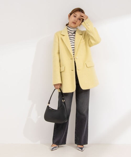 NOLLEY'S（ノーリーズ）の「モヘヤシャギージャケット（テーラード