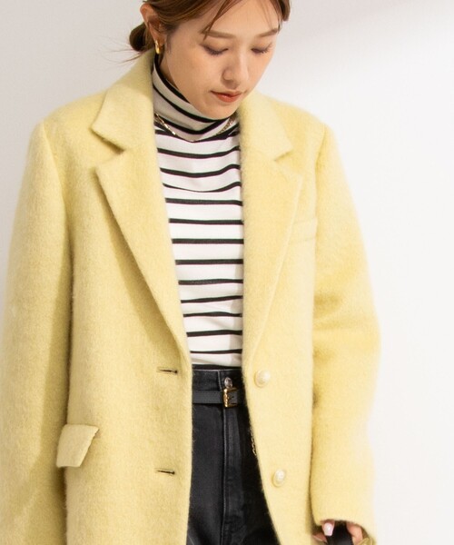 NOLLEY'S（ノーリーズ）の「モヘヤシャギージャケット（テーラード