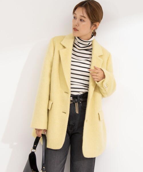 NOLLEY'S（ノーリーズ）の「モヘヤシャギージャケット（テーラード