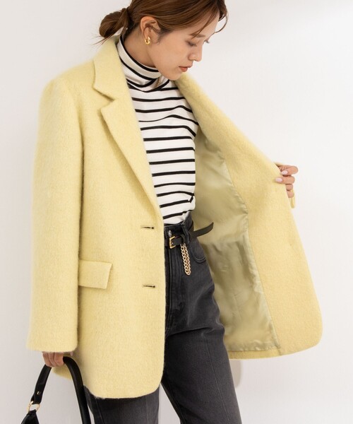 NOLLEY'S（ノーリーズ）の「モヘヤシャギージャケット（テーラード