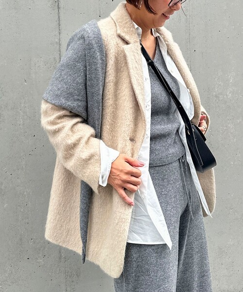 NOLLEY'S（ノーリーズ）の「モヘヤシャギージャケット（テーラード