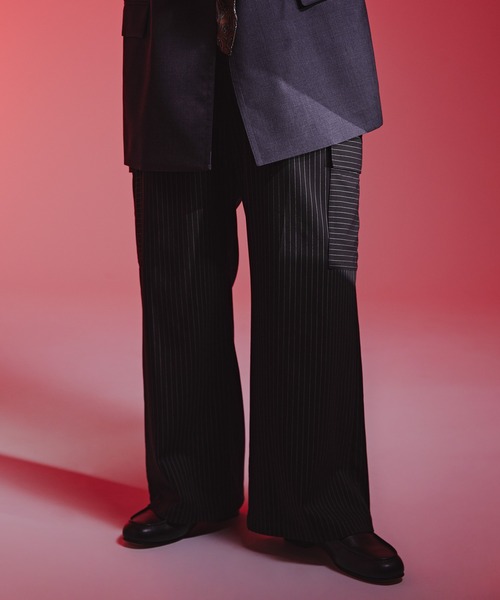 NANO universe（ナノユニバース）の「【Da-iCE/工藤大輝×nano・universe】ワイドカーゴパンツ（カーゴパンツ・レディース・ブラック・XXS/XS/S/M/L/XL）」の4枚目の写真