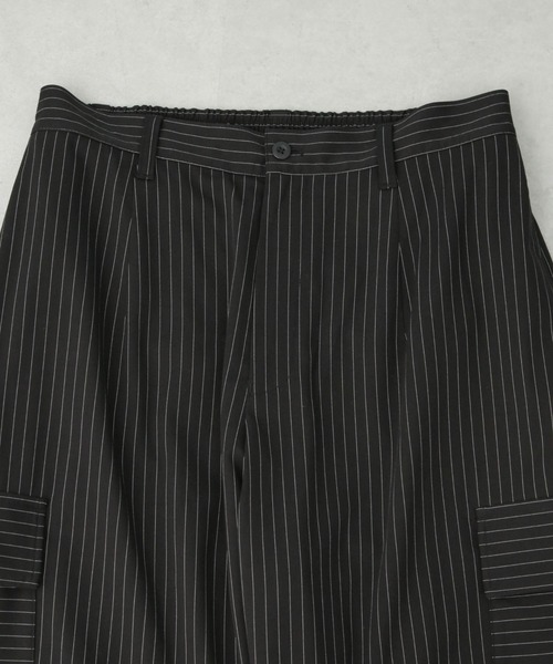 NANO universe（ナノユニバース）の「【Da-iCE/工藤大輝×nano・universe】ワイドカーゴパンツ（カーゴパンツ・レディース・ブラック・XXS/XS/S/M/L/XL）」の12枚目の写真