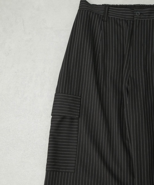 NANO universe（ナノユニバース）の「【Da-iCE/工藤大輝×nano・universe】ワイドカーゴパンツ（カーゴパンツ・レディース・ブラック・XXS/XS/S/M/L/XL）」の16枚目の写真