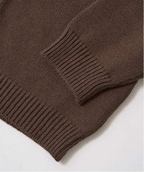 b・ROOM(ビールーム)の「アップリケニットカーディガン(カーディガン/ボレロ・キッズ・グリーン/ダークブラウン/ブラック/スカイブルー/アイボリー・M/L)」の10枚目の写真