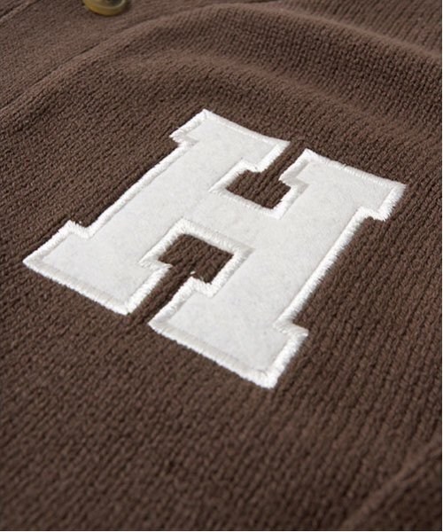 b・ROOM(ビールーム)の「アップリケニットカーディガン(カーディガン/ボレロ・キッズ・グリーン/ダークブラウン/ブラック/スカイブルー/アイボリー・M/L)」の11枚目の写真