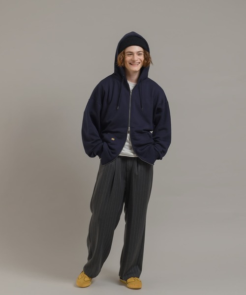 セール】裏毛ダブルジップパーカー（パーカー）｜MUHET（ミュエータ