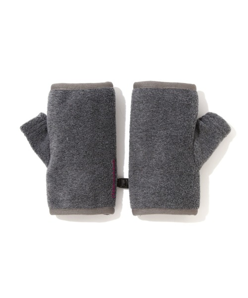 MANASTASH(マナスタッシュ)の「MANASTASH/マナスタッシュ/FLEECE FINGERLESS GLOVES/フリース フィンガーレス グローブ 手袋(手袋・メンズ・ブルー/チャコールグレー/ブラック/オレンジ・F)」の2枚目の写真