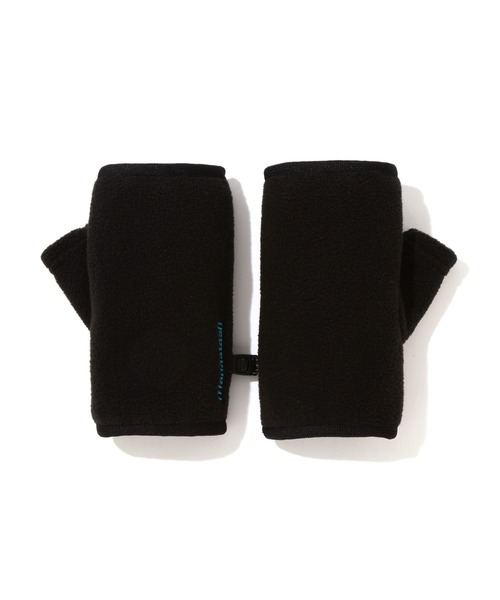 MANASTASH(マナスタッシュ)の「MANASTASH/マナスタッシュ/FLEECE FINGERLESS GLOVES/フリース フィンガーレス グローブ 手袋(手袋・メンズ・ブルー/チャコールグレー/ブラック/オレンジ・F)」の1枚目の写真