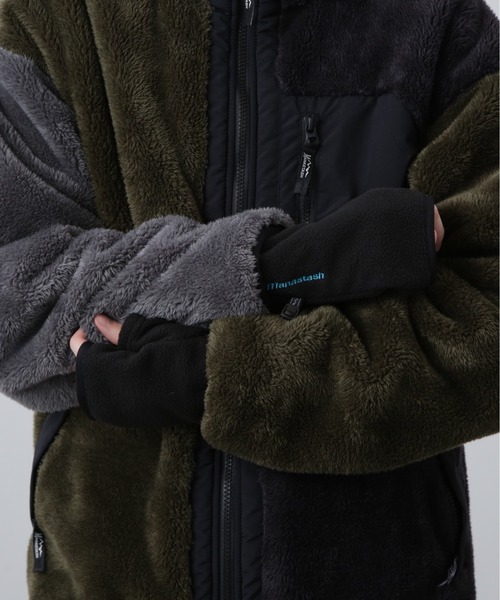 MANASTASH(マナスタッシュ)の「MANASTASH/マナスタッシュ/FLEECE FINGERLESS GLOVES/フリース フィンガーレス グローブ 手袋(手袋・メンズ・ブルー/チャコールグレー/ブラック/オレンジ・F)」の16枚目の写真
