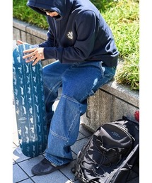 ELEMENT メンズ SBXE CARPENTER DENIM デニムパンツ/SMORKEY BEARコラボデニムカーペンターパンツ