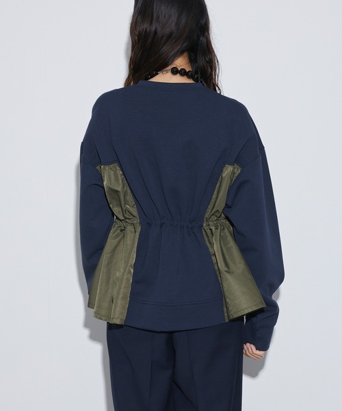 Firsthand（ファーストハンド）の「Firsthand/ファーストハンド ドッキングギャザープルオーバー（スウェット・レディース・オフホワイト/ネイビー/ブラック・FREE）」の20枚目の写真