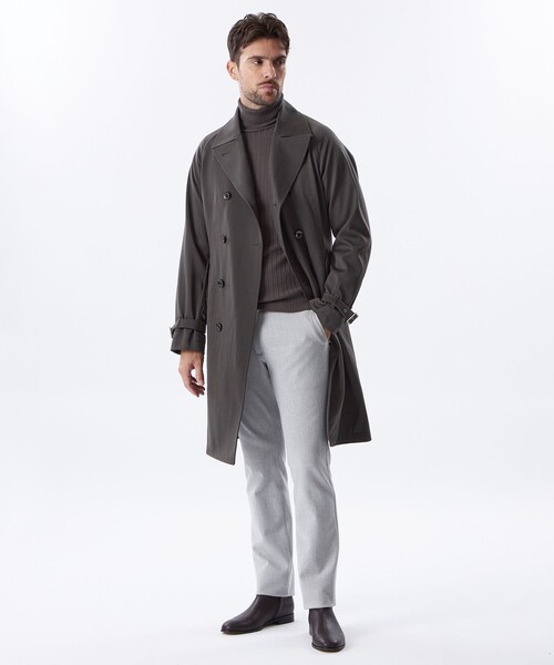 【セール】ダブルブレストウールミックスコート（その他アウター）｜EPOCA UOMO（エポカウォモ）