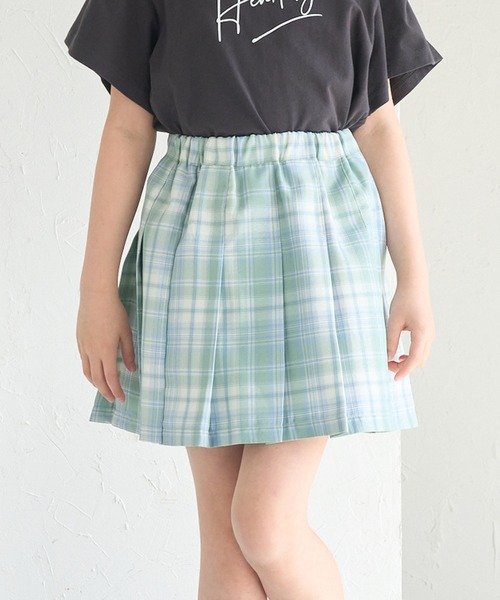 coca（coca）（コカ）の「キッズ プリーツミニスカート（スカート・キッズ・A/チャコール/B/ブラック・130/150/140/120）」の4枚目の写真