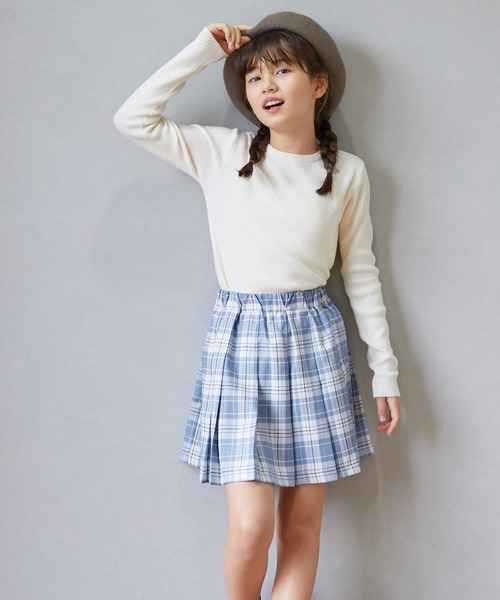 coca（coca）（コカ）の「キッズ プリーツミニスカート（スカート・キッズ・A/チャコール/B/ブラック・130/150/140/120）」の20枚目の写真