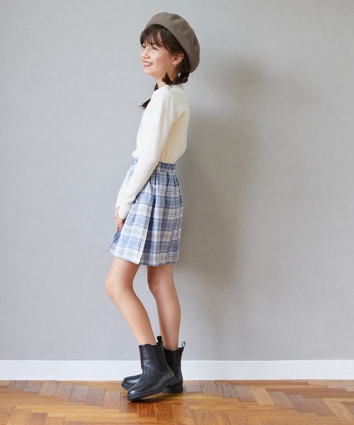 coca（coca）（コカ）の「キッズ プリーツミニスカート（スカート・キッズ・A/チャコール/B/ブラック・130/150/140/120）」の22枚目の写真