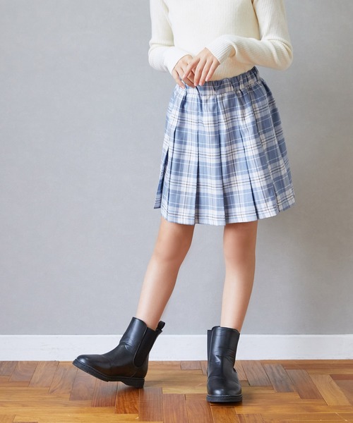 coca（coca）（コカ）の「キッズ プリーツミニスカート（スカート・キッズ・A/チャコール/B/ブラック・130/150/140/120）」の21枚目の写真