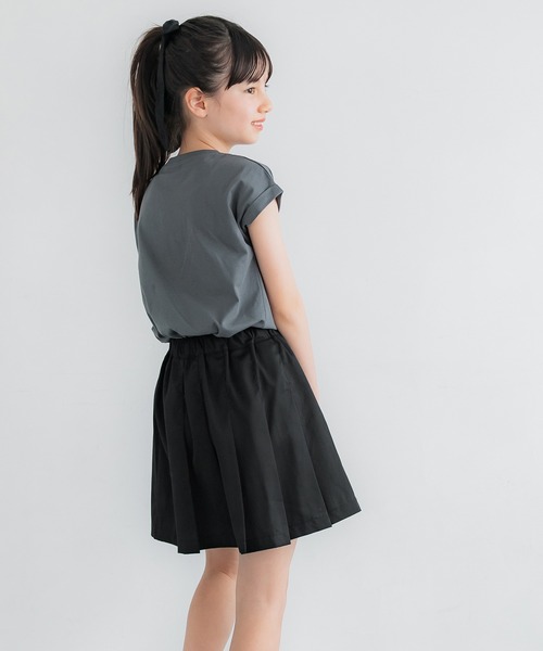 coca（coca）（コカ）の「キッズ プリーツミニスカート（スカート・キッズ・A/チャコール/B/ブラック・130/150/140/120）」の13枚目の写真