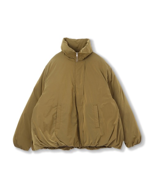 【うえむら あやの】バルーンダウンジャケット 定価8 8万 wjk jacquard camo hooded simple down Lサイズ