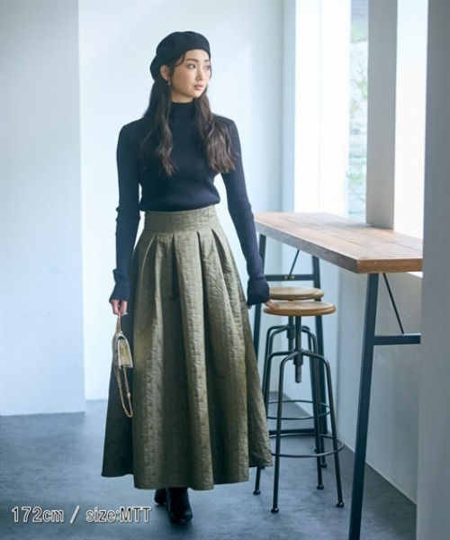 slattgir（スラットジール）の「高身長 ジオメトリックキルト