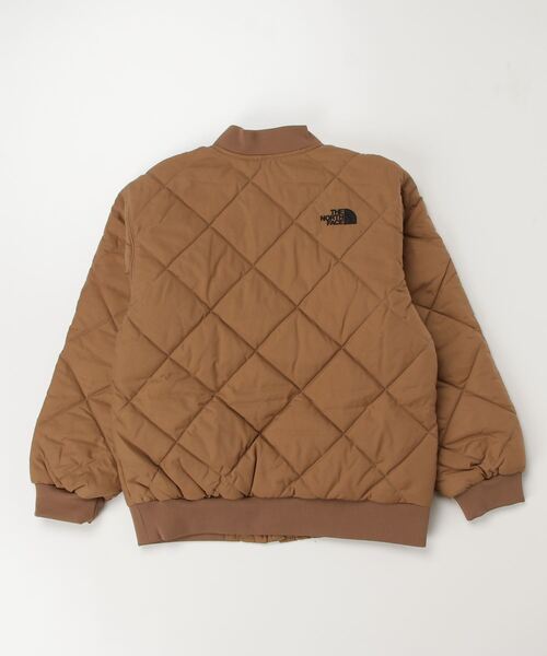 THE NORTH FACE（ザノースフェイス）の「ザ ノース フェイス THE NORTH FACE Quilting Insulation Jacket キッズ キルティングインサレーションジャケット（ダウンジャケット/コート・キッズ・キャメル/グリーン・140cm/150cm/130cm）」の3枚目の写真