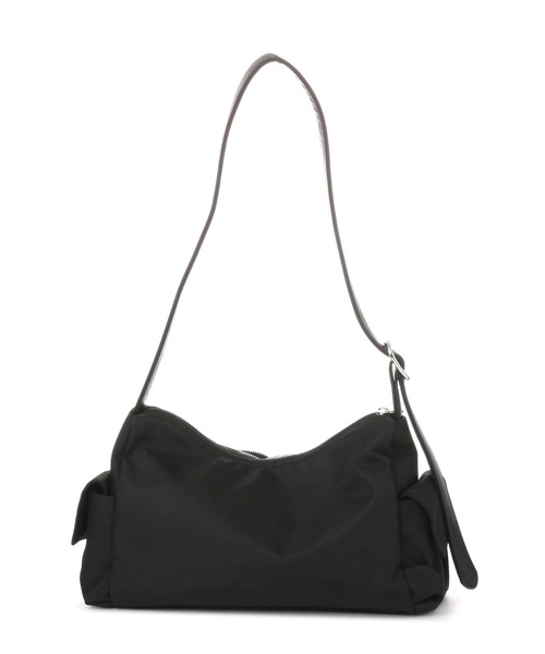 GLOBAL WORK(グローバルワーク)の「スペ軽4ポケ2WAYショルダー/208923(ショルダーバッグ・レディース・シルバー/ブラック系その他/ブラック/アイボリー・ONE SIZE)」の8枚目の写真