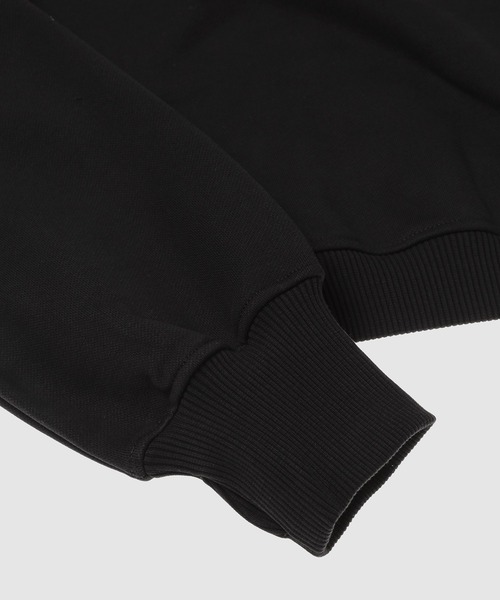 MARINE SERRE ブラック スウェット Moon Logo Fleece Cropped Sweatshirt • Marine Serre