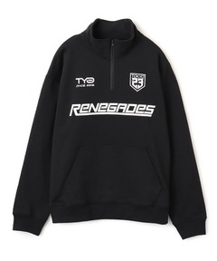 VANS ハーフジップ ブラックウェア VANS ヴァンズ W VANS ZIP SWT スウェットハーフジップ