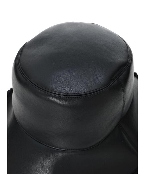 ehka sopo（エヘカソポ）の「リバーシブルボアムートンハット（ハット・レディース・ブラック/ブラウン/キナリ・F）」の10枚目の写真