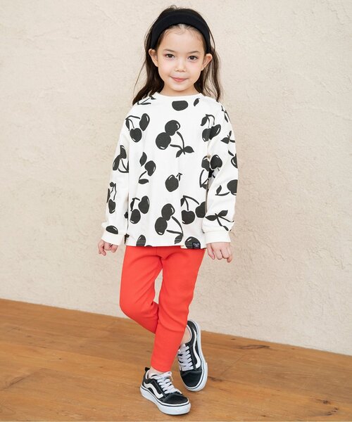 BREEZE（ブリーズ）の「DAISUKIリブパンツ（その他パンツ・キッズ・ピンク/ライム/イエロー/オレンジ/その他11/ラベンダー/ブルー/その他12/ブラック/アイボリー・70/90/80/100/110/120/130）」の11枚目の写真