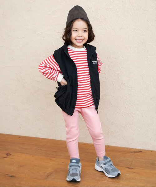 BREEZE（ブリーズ）の「DAISUKIリブパンツ（その他パンツ・キッズ・ピンク/ライム/イエロー/オレンジ/その他11/ラベンダー/ブルー/その他12/ブラック/アイボリー・70/90/80/100/110/120/130）」の16枚目の写真