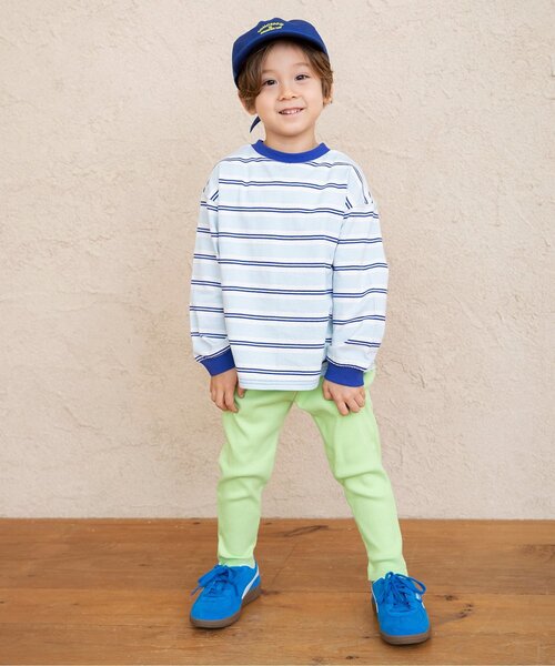 BREEZE（ブリーズ）の「DAISUKIリブパンツ（その他パンツ・キッズ・ピンク/ライム/イエロー/オレンジ/その他11/ラベンダー/ブルー/その他12/ブラック/アイボリー・70/90/80/100/110/120/130）」の17枚目の写真