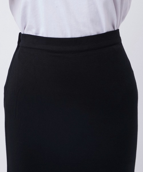 Foundry Mews(ファウンドリーミューズ)の「【Foundry Mews/ファウンドリーミューズ】Bella stretch maxi skirt(スカート・レディース・ブラック・FREE)」の8枚目の写真