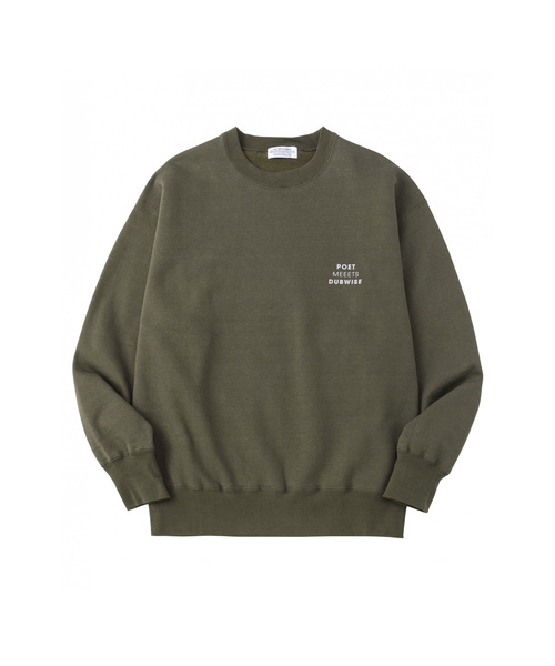 【セール】POET MEETS DUBWISE/ポエトミーツダブワイズ LOGO OP Sweat（スウェット）｜bonjour records（ボンジュールレコーズ） 8,663円