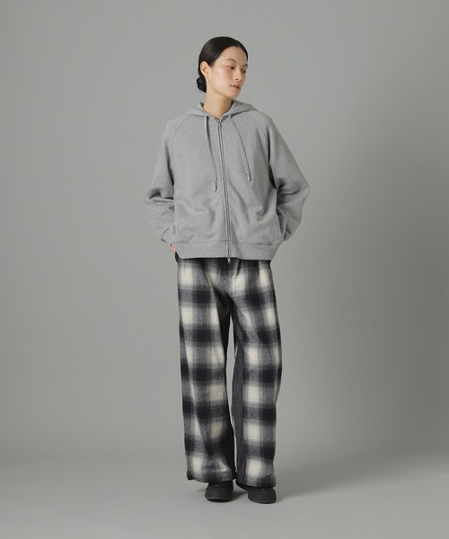 ZUCCa(ズッカ)の「ネルチェック / パンツ / (O)(その他パンツ・レディース・ブラウン/ブラック・S size/M size)」の3枚目の写真