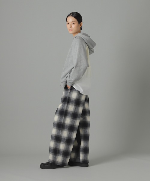 ZUCCa(ズッカ)の「ネルチェック / パンツ / (O)(その他パンツ・レディース・ブラウン/ブラック・S size/M size)」の4枚目の写真