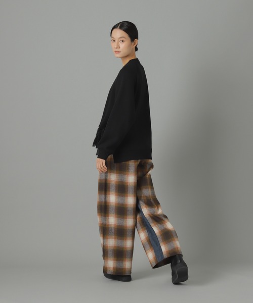 ZUCCa(ズッカ)の「ネルチェック / パンツ / (O)(その他パンツ・レディース・ブラウン/ブラック・S size/M size)」の7枚目の写真