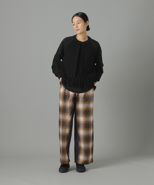 ZUCCa(ズッカ)の「ネルチェック / パンツ / (O)(その他パンツ・レディース・ブラウン/ブラック・S size/M size)」の8枚目の写真