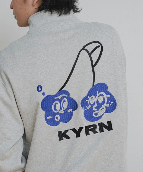 cherry halfzip sweat / チェリーハーフジップスウェット