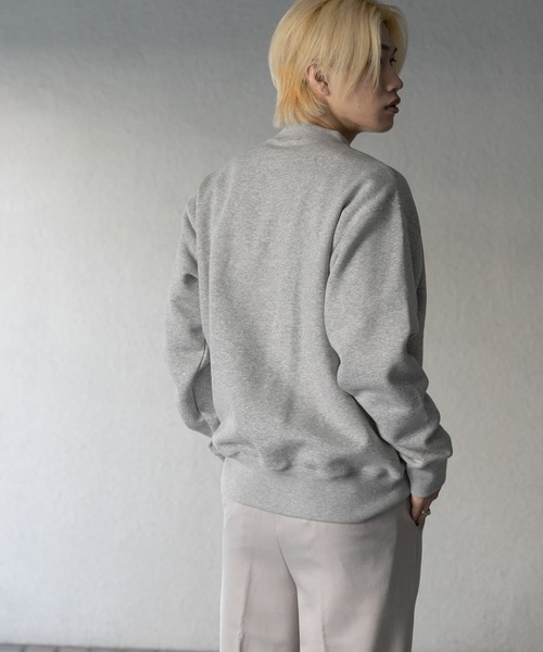 SENSE OF PLACE by URBAN RESEARCH(センスオブプレイスバイアーバンリサーチ)の「ワッペンクルーネックスウェット(スウェット・メンズ・ブルー/グレー/ダークブラウン・MEDIUM/LARGE)」の11枚目の写真
