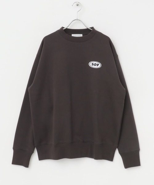 セール】ワッペンクルーネックスウェット（スウェット）｜SENSE OF