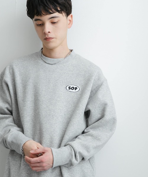 セール】ワッペンクルーネックスウェット（スウェット）｜SENSE OF