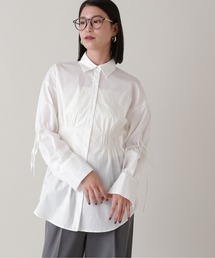 N.(N. Natural Beauty Basic) | ウエストシャーリングロングシャツ(シャツ/ブラウス)