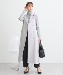 ◼️Massimo Dutti◼️トレンチ風ジレ Massimo Dutti(マッシモドゥッティ) トレンチコート ベージュ