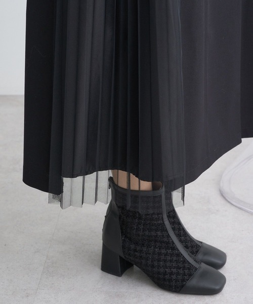 earth music&ecology（アースミュージックアンドエコロジー）の「サイドプリーツジレンチ（トレンチコート・レディース・グレー/ブラック/ライトベージュ・FREE）」の13枚目の写真