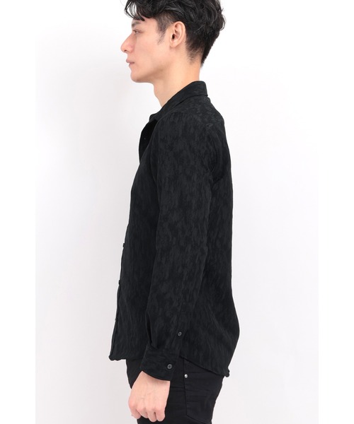 TORNADO MART（トルネードマート）の「TORNADO MART∴ロックウェーブJQシャツ（シャツ/ブラウス・メンズ・ホワイト/ブラック・XXL/LL/L/M）」の12枚目の写真